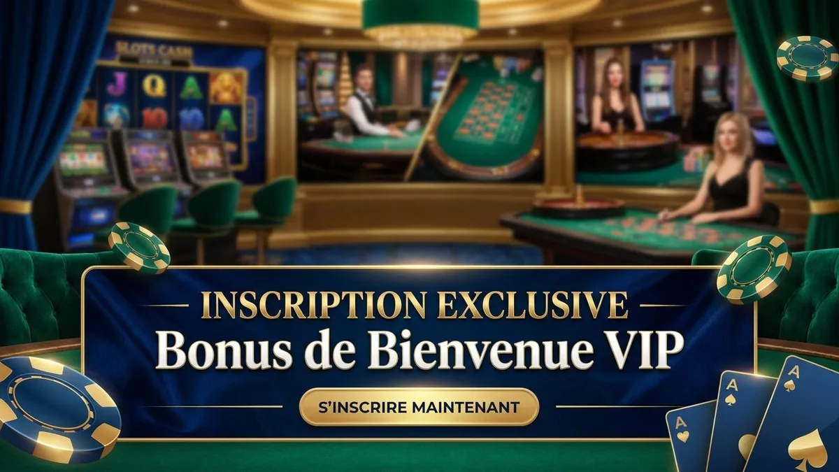 Inscription avec bonus